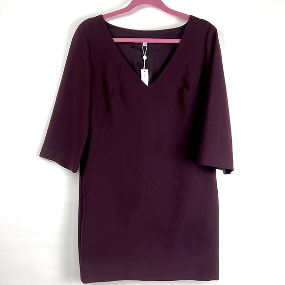 Trina Turk Dresses & Skirts - Trina Turk burgundy dress size 10 brand new with tag